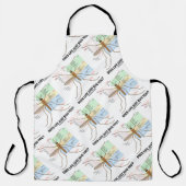 人生は君に迷惑を掛けるだけか蚊の解剖学的ユーモア エプロン (正面)