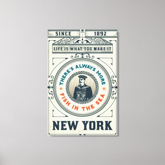 人生は君の作る物だ キャンバスプリント (正面)