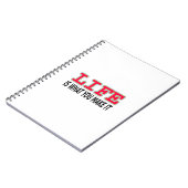 人生は君の作る物だ ノートブック (左側)