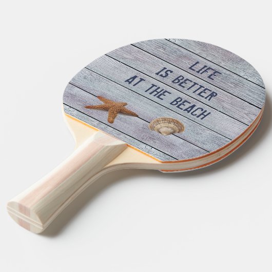 人生は善い 卓球ラケット (正面アングル)