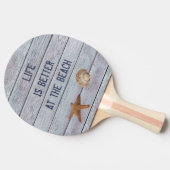 人生は善い 卓球ラケット (横)