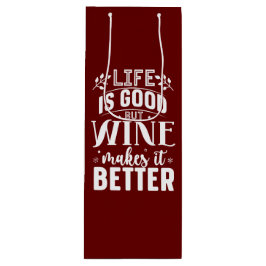 人生は善い、酒は良い ワインギフトバッグ