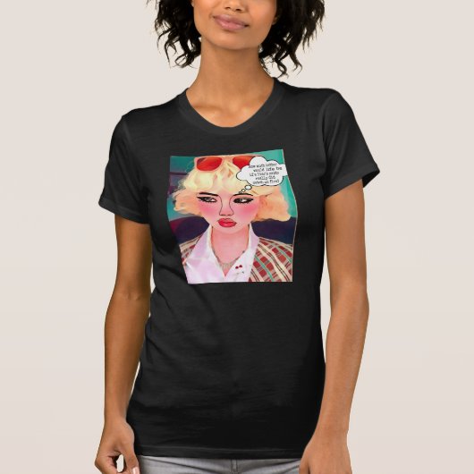 人生は嘘つきもしのズボンより良い Tシャツ (正面)