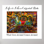 「人生は回転木馬だ」 - SRF ポスター (正面)