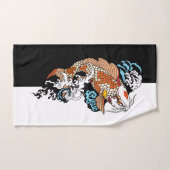 人生は均衡に近い。日本のコイ バスタオルセット (ハンドタオル)