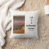 人生は堆積旅グランドキャニオンである クッション (ブランケット)