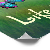 人生は壊れやすい取っ手に祈りの言葉ポスター ポスター (角)