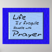 人生は壊れやすい ポスター (正面)