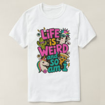 人生は変だし僕も変だ メンズTシャツ