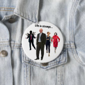 人生は変だ… 缶バッジ (インサイチュ)