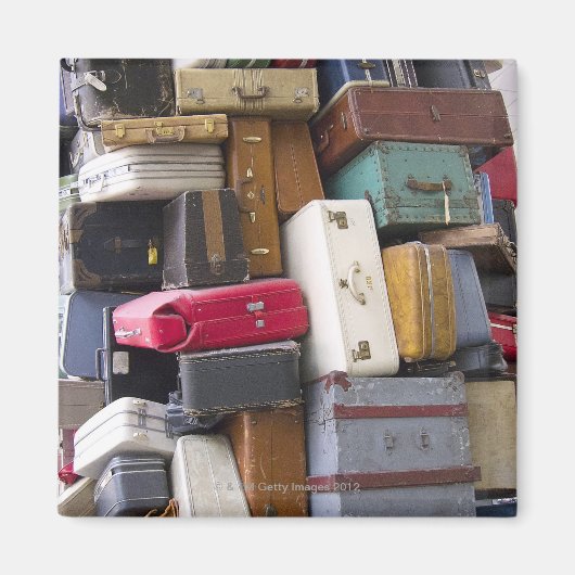 人生は多くの荷物を持っている2 マグネット (正面)