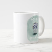 人生は多肉食だ ジャンボコーヒーマグカップ (正面右)