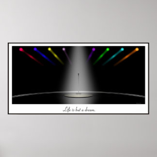 人生は夢に過ぎない。 ポスター