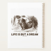 人生は夢の不思議の国の眠る赤い王 プランナー手帳 (裏面)