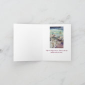 人生は大きなキャンバスカード カード (内部)