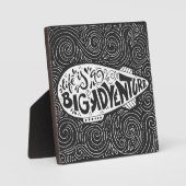 人生は大冒険だ フォトプラーク (正面)