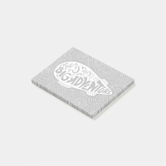 人生は大冒険だ ポストイット (アングル)