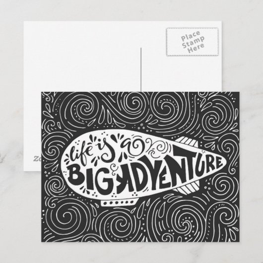 人生は大冒険だ ポストカード (正面/裏面)