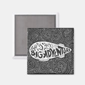 人生は大冒険だ マグネット (正面/裏面)