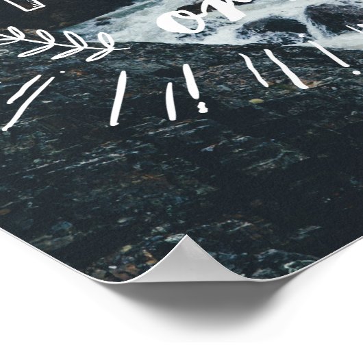 人生は大胆な冒険か何でもない ポスター (角)