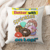 人生は天に振りかけると良い。 クッション (ブランケット)