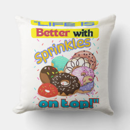 人生は天に振りかけると良い。 クッション