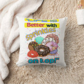 人生は天に振りかけると良い。 クッション (ブランケット)