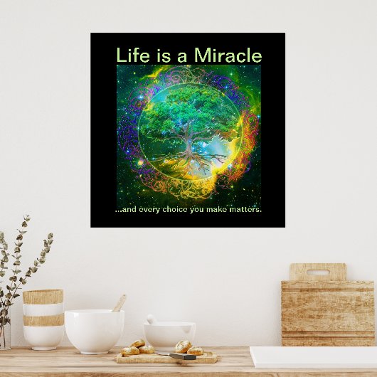人生は奇跡だ ポスター (キッチン)