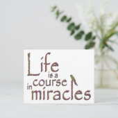人生は奇蹟の行程である ポストカード (スタンド正面)