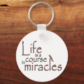 人生は奇蹟の道だ キーホルダー (正面)