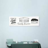 人生は始まり、愛は永遠に | 家族の再会 横断幕 (トレードショー)