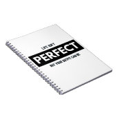 人生は完璧ではないが、あなたの服装は ノートブック (右側)