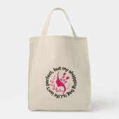 人生は完璧ではないが、私のトートバッグは – おもしろい & トートバッグ (裏面)