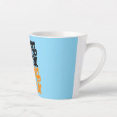 人生は実に間抜けだ カフェラテマグ (右)