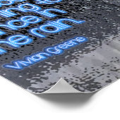 人生は嵐が通過するのを待つためのものではない ポスター (角)