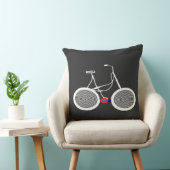 人生は幸福の旅に満ちた装飾用クッション クッション (椅子)