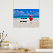 人生は引退から始まり、ビーチで飲霜の降りたむ ポスター (キッチン)