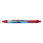 人生は引退から始まる、カラフルデザイン、 黒ボールペン (裏面)