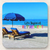 人生は引退から始まる コースター (正面)