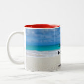 人生は引退から始まる ツートーンマグカップ (左)