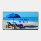 人生は引退から始まる デスクマット (正面)