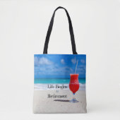 人生は引退から始まる トートバッグ (正面)
