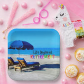 人生は引退から始まる ペーパープレート (パーティー)