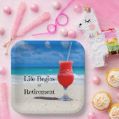 人生は引退から始まる ペーパープレート (パーティー)