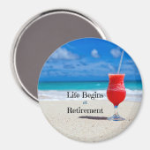人生は引退から始まる マグネット (正面/裏面)