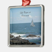 人生は引退から始まる メタルオーナメント (左)