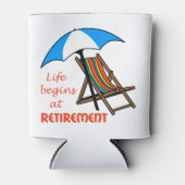 人生は引退から始まる 缶クーラー (正面)