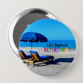 人生は引退から始まる 缶バッジ (正面&裏面)