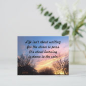 人生は待ち葉書に関するものではない シーズンポストカード (スタンド正面)