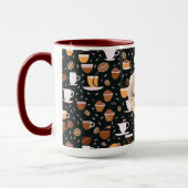 人生は悪いコーヒーには短すぎる マグカップ (左)